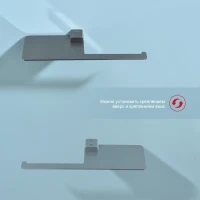 Держатель для туалетной бумаги Raglo R301.03.09, графит Держатель для туалетной бумаги Raglo R301.03.09, графит