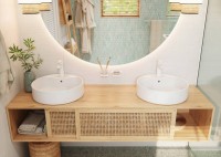 Смеситель для раковины Hansgrohe Talis 110 71710700 с донным клапаном, матовый белый