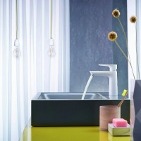 Смеситель для раковины Hansgrohe Talis 110 71710700 с донным клапаном, матовый белый