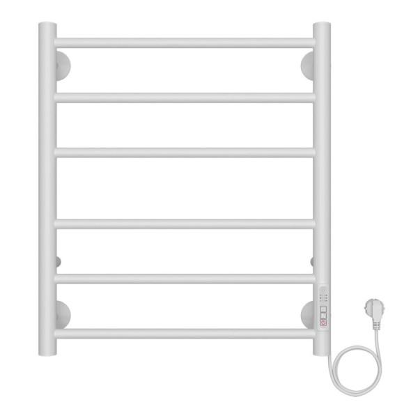 Полотенцесушитель электрический Azario PARMA 500/600 белый (AZ10856W)