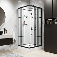 Душевая кабина Niagara Standart ST100/15QR/KL/BKT 100x100, R