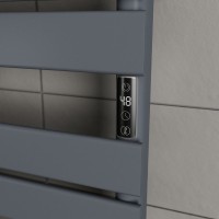 Полотенцесушитель электрический Bauedge Spectrum AF0006 40x70, темно-серый металлик