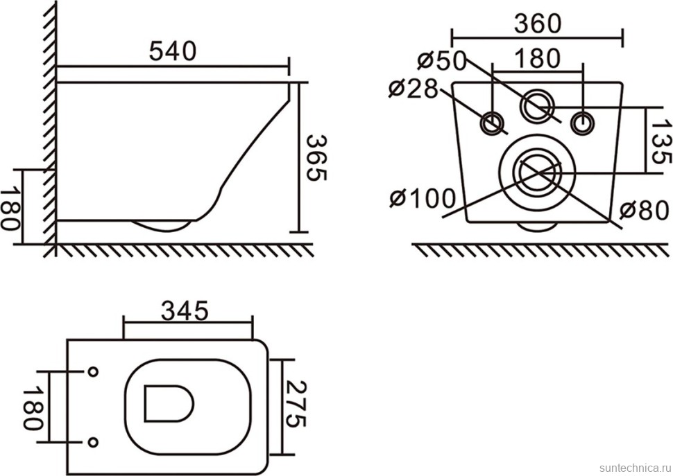 Унитаз подвесной BelBagno Sela BB3201CHR белый