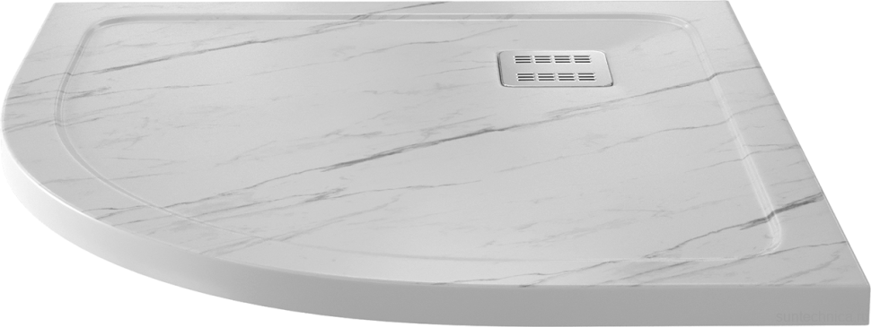 Поддон для душа Wasserkraft Rhin 44T01 90x90, с сифоном
