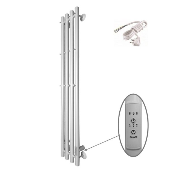 Полотенцесушитель электрический Altasan АргоЛюкс 120х21 белый матовый